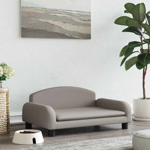 vidaXL Hundebett – Bequemes Hundesofa für kleine Hunde - Stylisches Hundebett aus robustem Kiefernholz mit weicher Polsterung für höchsten Komfort. Ideal für eine entspannte Auszeit deines pelzigen Freundes!