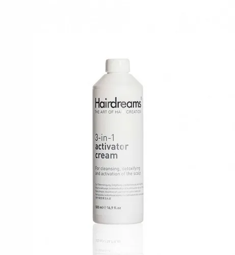 Hairdreams Kopfhautpeeling 3-in-1 Aktivator Cream - Haarfarben - Tiefenreinigendes Kopfhautpeeling mit Granatapfel- & Tee-Extrakt für besseren Haarwuchs und aktivierte Mikrozirkulation.