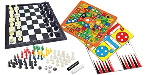 Jeu de société magnétique Lexibook 8 jeux en 1