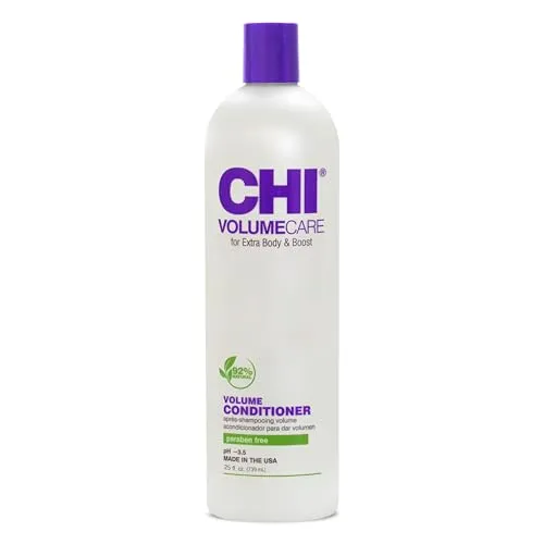 CHI VolumeCare Volumizing Conditioner - 739 ml - Haarspülungen & Conditioner, für voluminöses und kräftiges Haar mit pflegenden Inhaltsstoffen für mehr Fülle und Glanz.
