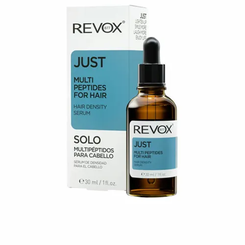 Revox B77 JUST Multi Peptides Haarserum 30 ml - Haarserum für Damen mit Multi Peptiden, 30 ml. Stärkt und nährt das Haar, fördert ein gesundes Aussehen und verbessert die Haarqualität. Ideal für die tägliche Anwendung zur Pflege und Stimulierung der Kopfhaut.