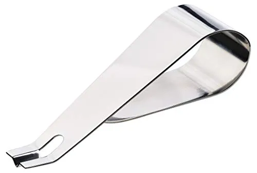 Zone Denmark Rocks Zestenreißer, Zester aus Edelstahl, Ziseliermesser, 11,4 x 3,5 cm, Polierter Stahl