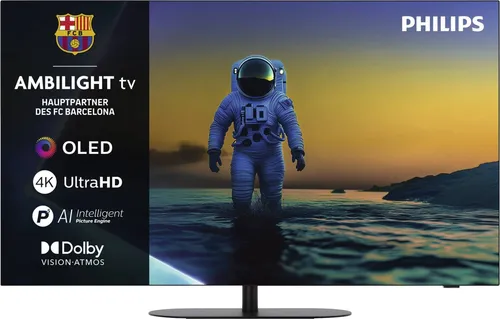 Philips Ambilight 55OLED810 4K OLED Smart TV in schwarz von Philips