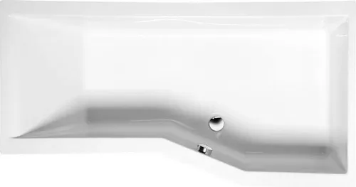 HAK Badewanne VERSYS Raumsparbadewanne rechts, 160x85x47 cm - Sanitäranlagen & Zubehör, elegante Raumsparbadewanne aus hochwertigem Acryl, ideal für kleine Badezimmer und bietet dennoch Komfort beim Baden.