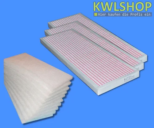 Viessmann Vitovent 300 W Filterset - Hochwertiges Filterset für Vitovent 300 W mit G4 und F7 Filtern, sorgt für optimale Luftqualität und schützt vor Pollen und Staub.