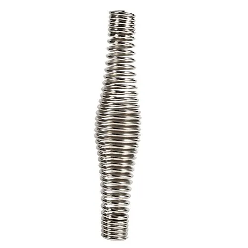 Grillgrifffeder Edelstahlgrifffedern Grillgrillzubehör Holzofenofen Raucher(14cm)