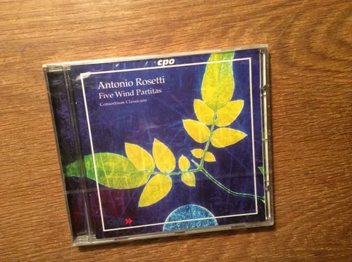 Antonio Rosetti - Partiten für Bläser [CD Album] NEU CPO Consortium Classicum