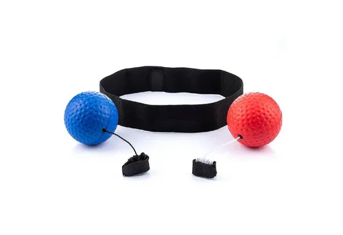 Sport-Knight® Koordinations-Trainingssystem Reflexball-Set - Vielseitiges Reflexball-Set für Boxtraining und Koordination. Verbessern Sie Ihre Reflexe und Beweglichkeit mit zwei Bällen in unterschiedlichen Gewichten. Ideal für Fitnessfans und Familien – für effektives Training drinnen und draußen.