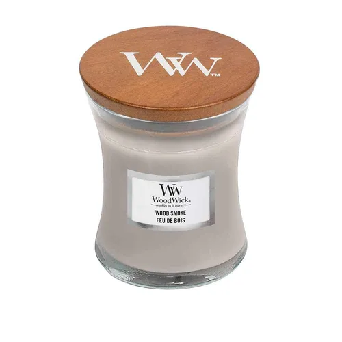 WoodWick - Kerzen in Sanduhrform - Mini Hourglass Wood Smoke