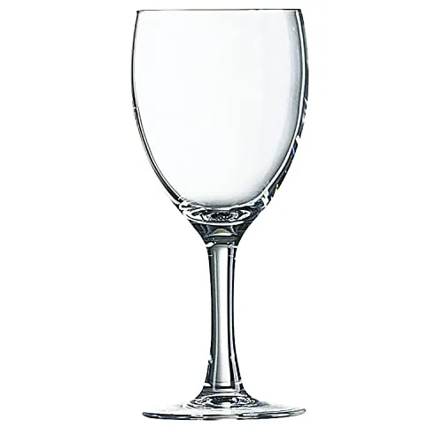 ARCOROC Elegance Weinglas 0,245 l - 6 Stück - Elegante Weingläser von Arcoroc, transparentes Glas mit 245 ml Fassungsvermögen, ideal für stilvolle Anlässe und den täglichen Gebrauch. Perfekt für Zuhause, Restaurants oder Hotels.