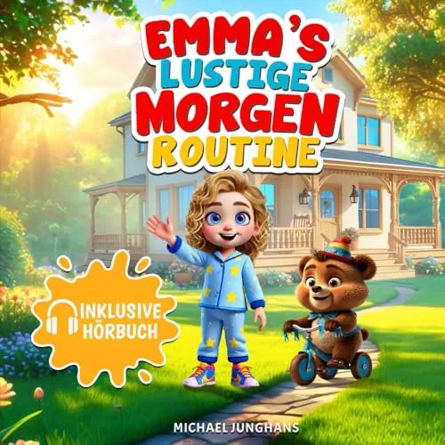 Emmas lustige Morgenroutine – Mit Hörbuch für kleine Morgenmuffel ab 3 Jahren!: Ein liebevoll erzähltes Vorlesebuch mit Elternratgeber, Bastelspaß & ... und bringt Freude in den Familienalltag.