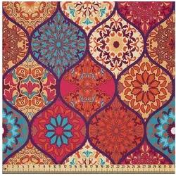 Abakuhaus Stoff DIY Bastler Stoff für Dekorationszwecke, marokkanisch Oriental Wellig Natur 230 cm x 500 cm