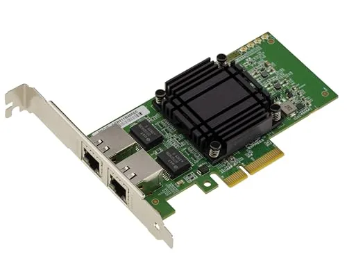 KALEA-INFORMATIQUE PCIe Gen 4.0 x4 Dual-LAN-Netzwerkkarte ETHERNET RJ45 10G 5G 2,5G 1G 2 Anschlüsse mit Intel E610-Chipsatz