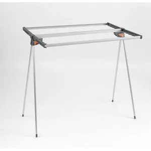 Juwel Wäscheständer Twist 140 - Klappbarer Standtrockner mit 13,7 m Trockenlänge - Wäscheständer mit 13,7 m Trockenlänge, ideal für bis zu 1,5 Wäscheladungen. Platzsparend, stabil und schnell montierbar - perfekt für Badewanne oder kleine Räume.