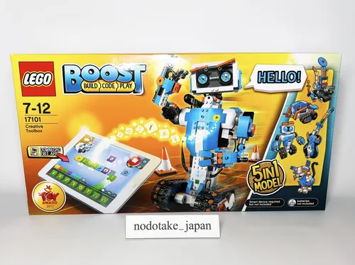 LEGO Boost Creative Toolbox 17101 - LEGO (R) Komplette Sets & Packs, fördert kreatives Programmieren und Robotik für Kinder im Alter von 7-12 Jahren mit 843 Teilen.