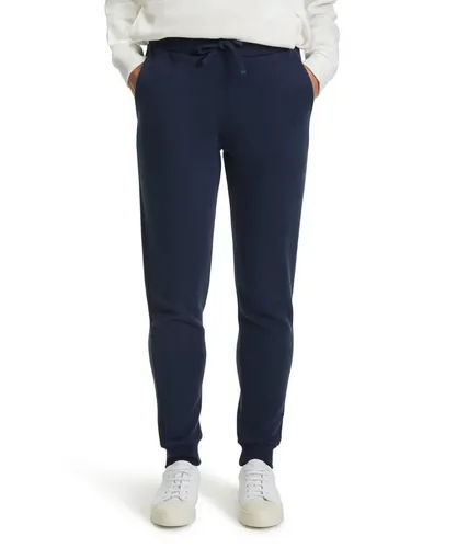 FALKE Damen Lässige Hose Basic Sweat Pants W Tr Baumwolle bequem komfortabel lässig druckfreier Komfortbund 1 Stück, Blau Space Blue 6116, L