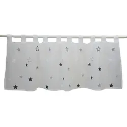 Schlaufen Panneaux   , grau , Synthetik , Maße (cm): B: 140 H: 48