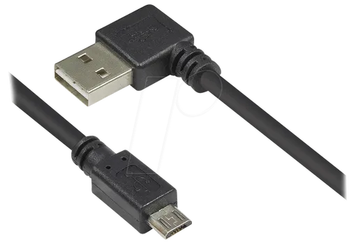 GC 2510-EUM01W - USB 2.0 Kabel, EASY A Stecker auf Micro B Stecker, 1,0 m