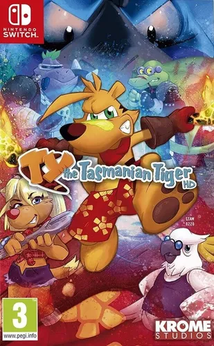 TY the Tasmanian Tiger HD - Cartridge-Version (Switch) (NEU) (OVP)
