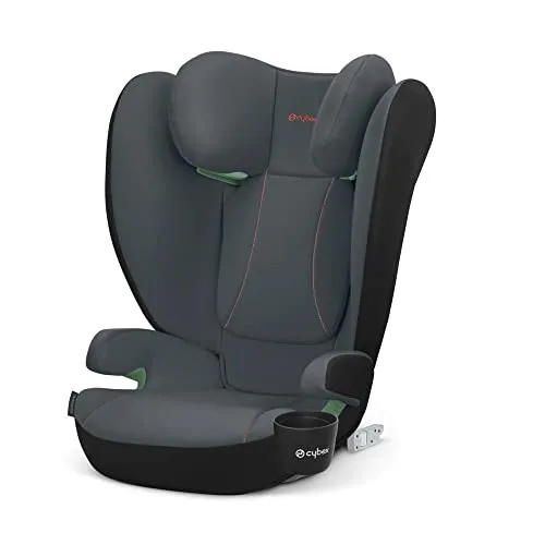 Cybex Silver Kinderautositz Solution B2 i-Fix, Schwarz/Dunkelgrau