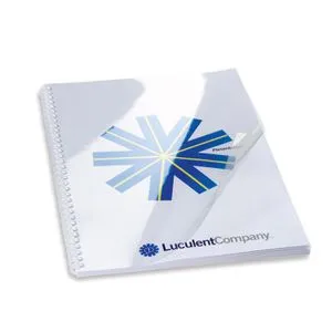 GBC Einbanddeckel HiClear, DIN A4, PVC, 0,30 mm - Bindegeräte-Zubehör, glasklare PVC-Einbanddeckel für professionelle Präsentationen, ideal für die perfekte Präsentation Ihrer Unterlagen.