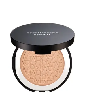 bareMinerals Original Pressed Powder Foundation SPF 15 - 07 Golden Ivory - Make-up mit mineralischer Formel und LSF 15, ideal für einen natürlichen Teint und langanhaltende Deckkraft.