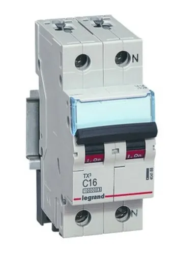 Legrand LS-SCHALTER C16A 1P+N 10KA 2TE (404188 TX3)