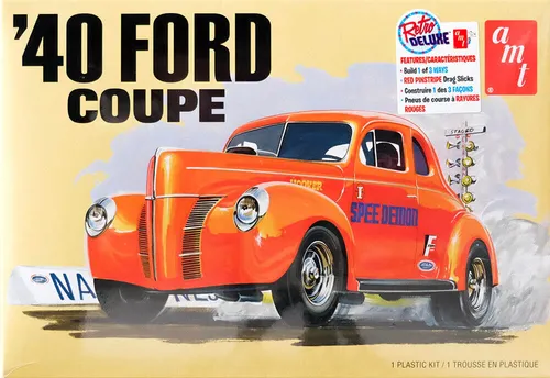 Ford Coupe 2T 1:25 AMT Model Kit Bausatz AMT1141 1940