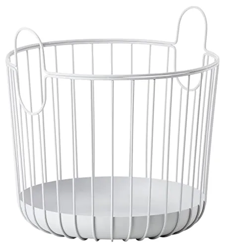 Zone Denmark Inu Aufbewahrungskorb mit Griffen aus Metall in grau von Zone Denmark