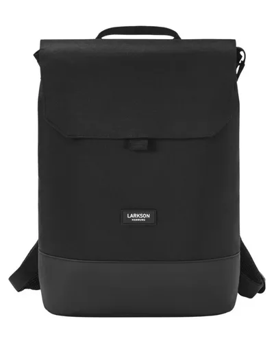 LARKSON Rucksack Damen Schwarz - Nina - Wasserabweisender 16 Zoll Laptopfach Backpack für Uni & Reisen - Praktischer Rucksack für Uni und Arbeit mit gepolstertem 16 Zoll Laptopfach. Ergonomische Schulterträger und wasserabweisendes Material sorgen für Komfort und Schutz. Ideal für den täglichen Einsatz und Reisen!