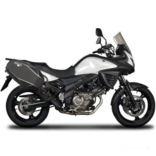 SE Satteltaschenhalter für Suzuki - Motorradkoffer, kompatibel mit verschiedenen Suzuki-Modellen und bietet ein schlichtes Design bei geringem Gewicht.