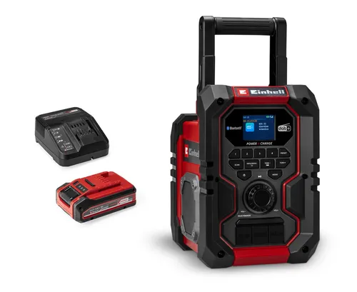 Einhell Akku-Radio TE-CR 18 Li mit DAB+ und FM