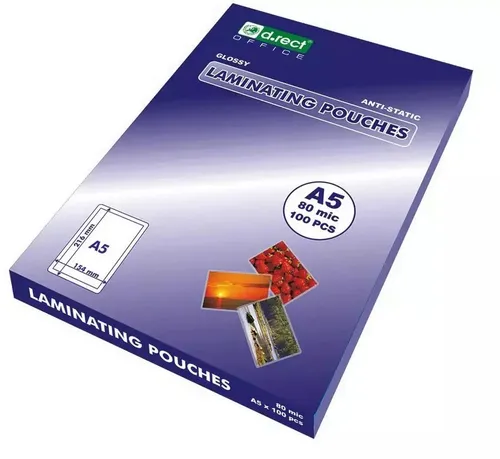 Folia laminacyjna A5 80 mic a'100 D.RECT D.RECT 5907674354895