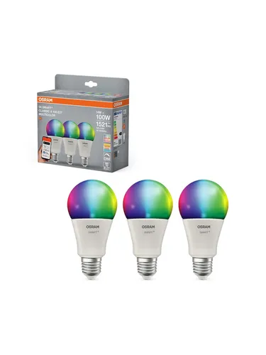 Produktbild Osram SMART+ frosted 14W RGBW E27 3er-Pack