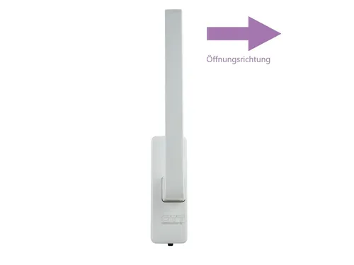 beschlagswelt Ott GU 34225 Drehgriff Dirigent mit Aussperrsicherung 30152 links