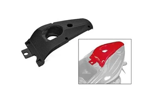 Sitzbank Soziusabdeckung Heck Carbon – passend für Yamaha Aerox 50 100, MBK Nitro 50 100 (SA14, 5BR, bis 2014)