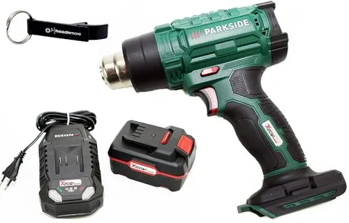 HEADNMORE® Bundle mit PARKSIDE® 20V Akku Heißluftpistole PHLGA 20