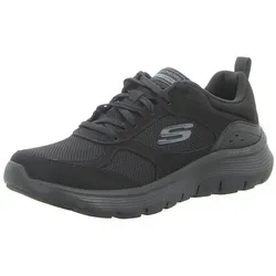 Skechers Flex Advantage 5.0 Gano Black Schuhe - Sneaker für Herren mit luftgekühltem Memory-Schaum für maximalen Komfort und einen modernen Look. Ideal für den ganzjährigen Einsatz und perfekten Sitz dank gepolstertem Kragen.
