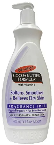 Palmer's Cocoa Butter Formula Parfümfreie Lotion - Lotionen & Cremes, intensive Feuchtigkeitspflege ohne Duftstoffen für empfindliche Haut.