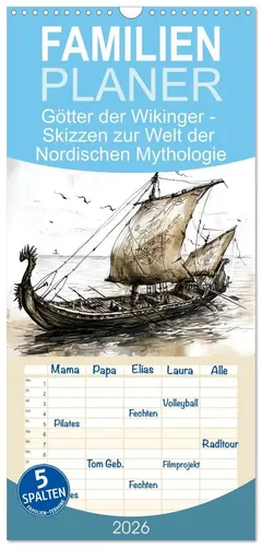 Familienplaner 2026 von CALVENDO
