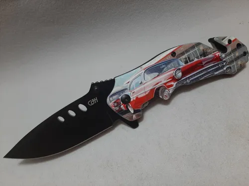 HERBERTZ CJH - Taschenmesser / Rettungsmesser - US CAR I - NEU & ovp - 10000641