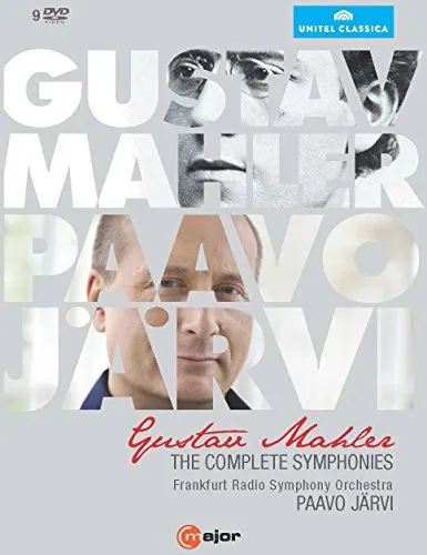Mahler: Complete Symphonies - 9 DVDs von Frankfurt Radio Symphony Orchestra unter Paavo Järvi - Filme in hochwertiger Box-Set-Edition, ideal für klassische Musikliebhaber und Sammler.