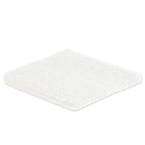 EXKLUSIV HEIMTEXTIL Frottier Handtücher Handtuch 50 x 100 cm Weiß 500 g