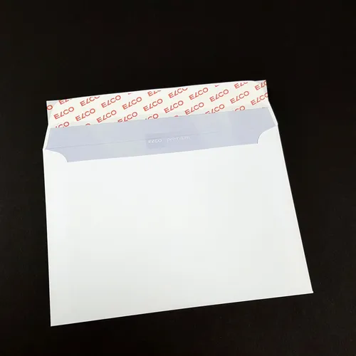 Elco Business Briefumschläge B6 125x176mm Weiß Innen grau haftklebend 12,5x17 25