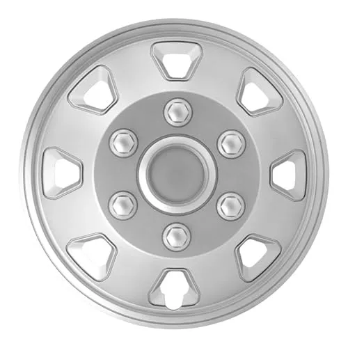 Radkappen Radzierblenden kompatibel mit FIAT Ducato Itah 16 Zoll Silber 4 Stück