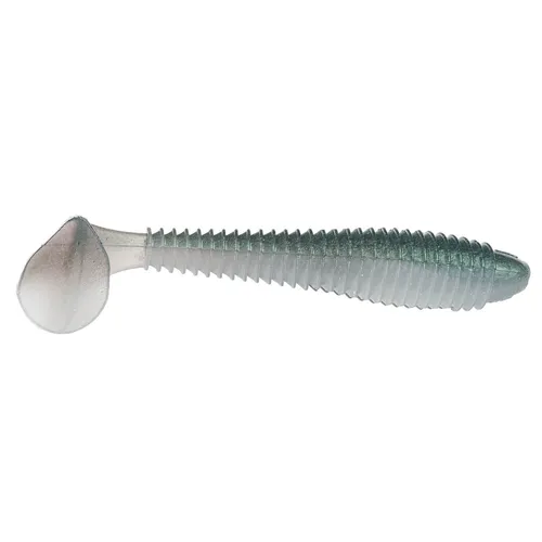 Strike King Rage Swimmer 9,5cm - 7 Gummifische, Strike King Farbe:Green Gizzard Shad
