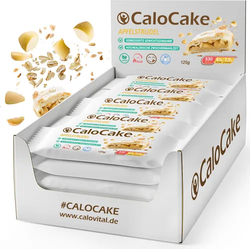 CaloVital Zunehmen mit CaloCake Energieriegel – 592 Kalorien für effektive Gewichtszunahme