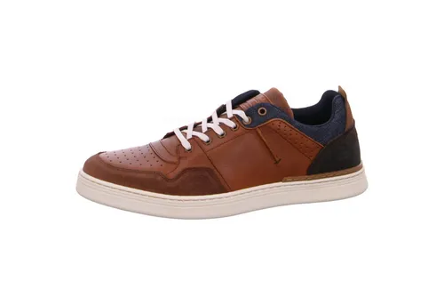 Bullboxer Schnürschuh CONA cognac Größe 41 - Eleganter Schnürschuh aus hochwertigem Leder, optimal für den täglichen Gebrauch und stylische Outfits. Komfortable Passform in Weite F, ideal für modebewusste Männer.