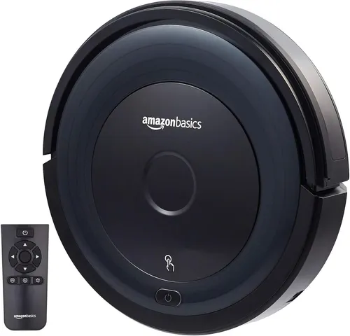 Amazon Basics Staubsaugerroboter, schwarz