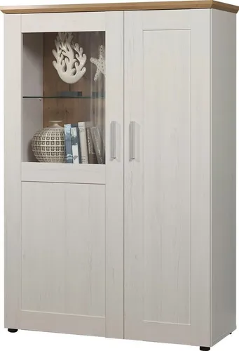 Home affaire Vitrine Nybro weiß